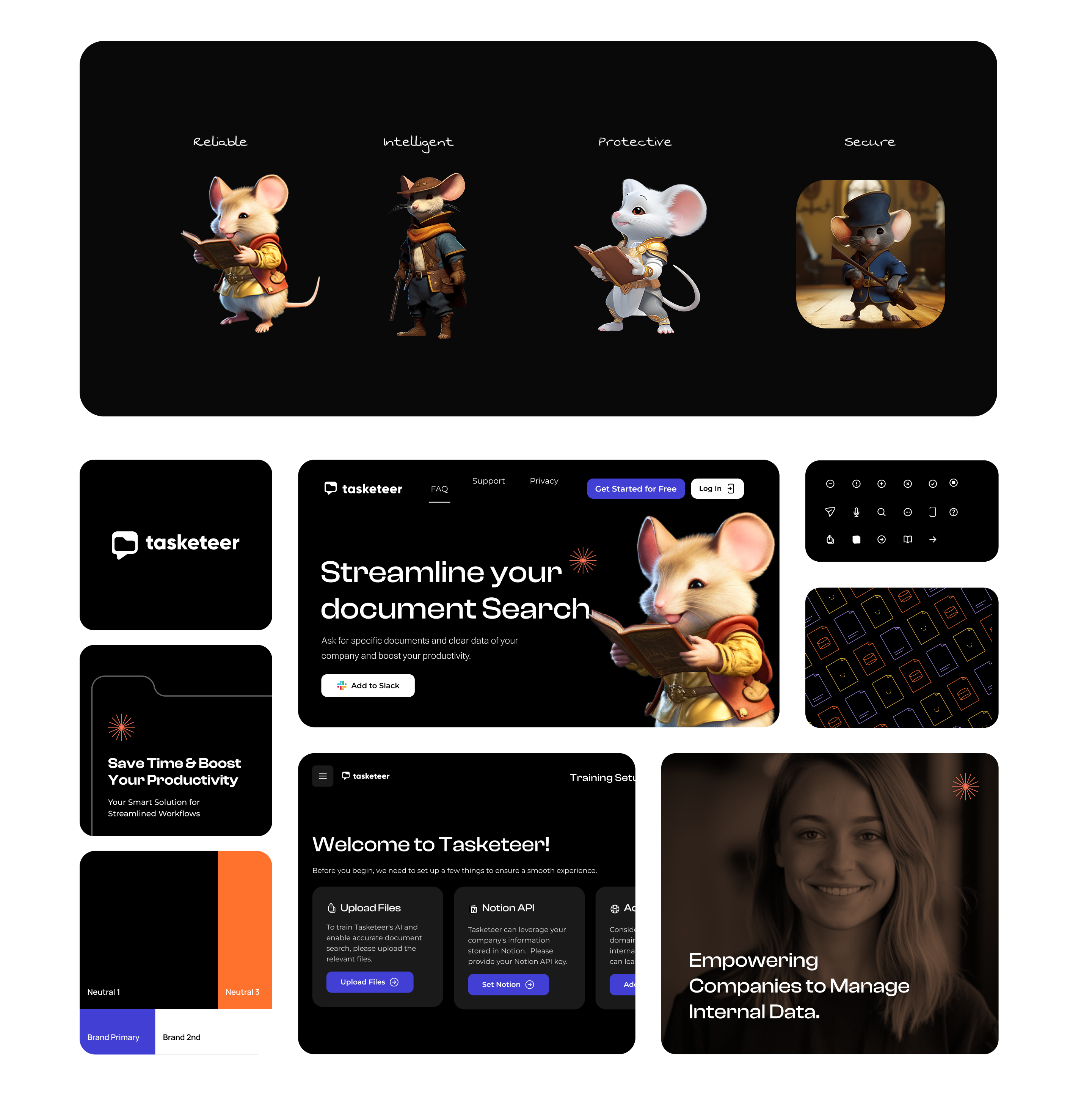 Tasketeer design 1
